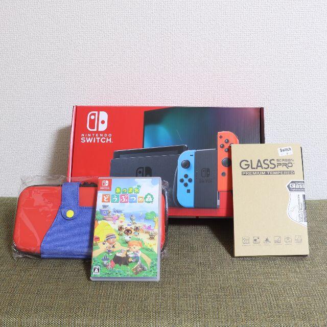 美品】スイッチ本体 ゲームソフトセット あつまれどうぶつの森 Switch ...