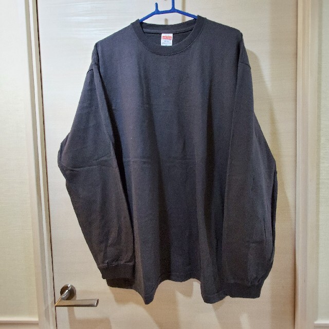 【UnitedAthle】無地Tシャツ ロングスリーブ スミクロ メンズのトップス(Tシャツ/カットソー(七分/長袖))の商品写真