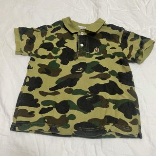 アベイシングエイプ(A BATHING APE)のポロシャツ BAPE KIDS 110 エイプ 5(Tシャツ/カットソー)