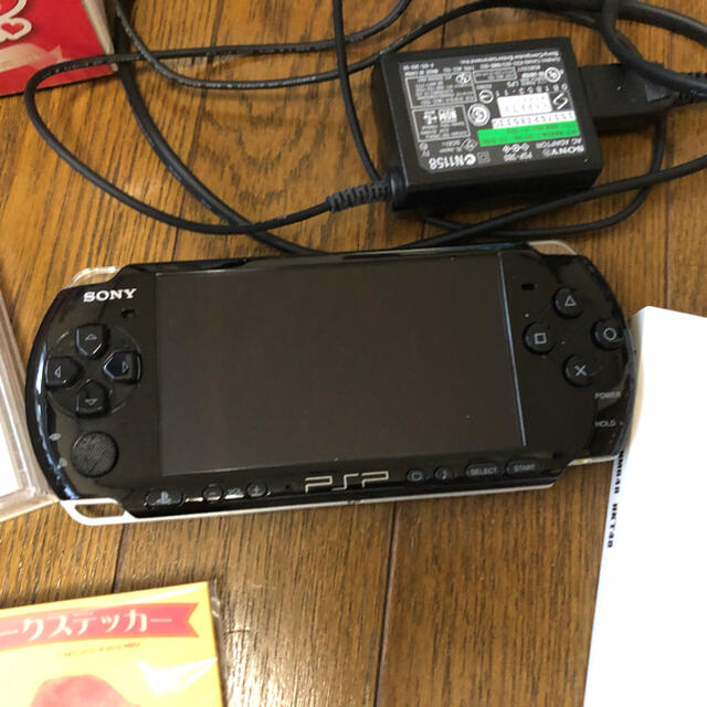 PSP-3000PB 本体＋AKBソフトBOX2種
