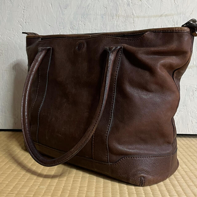 HERGOPOCH - 美品 HERGOPOCH エルゴポック ブラウン トートバッグの