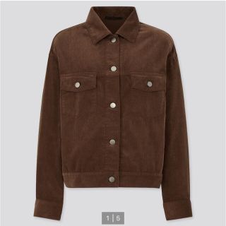 ユニクロ(UNIQLO)の【新品】コーデュロイリラックスジャケット(Gジャン/デニムジャケット)