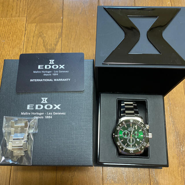 EDOX(エドックス)のgoo様専用エドックス　クロノオフショア1 クォーツ  メンズの時計(腕時計(アナログ))の商品写真