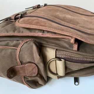 専用シュレジンジャー バッグ ミリタリー 3way バッグ オイルクロスの