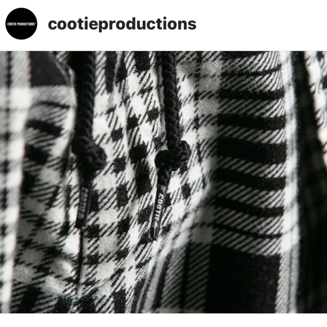 COOTIE(クーティー)のCOOTIE Print Nel Check Easy Pants パンツ メンズのパンツ(その他)の商品写真