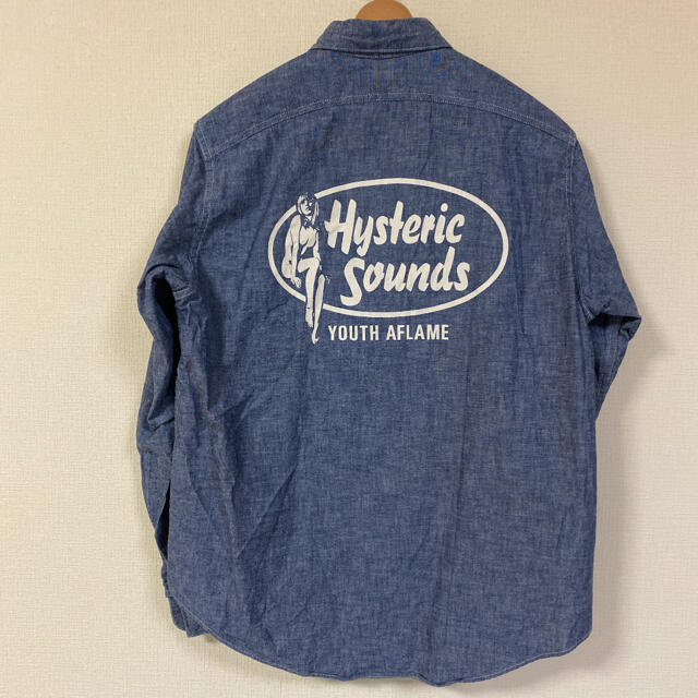 HYSTERIC GLAMOUR×BIG YANK デニムシャンブレーシャツ　S