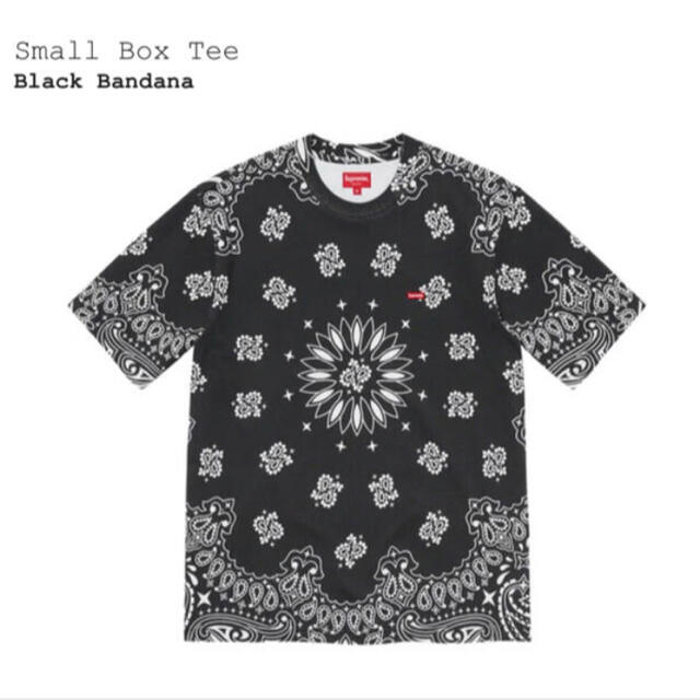 Mサイズ Supreme Small Box Tee black