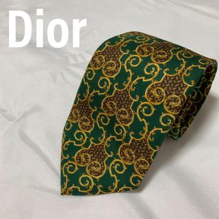 クリスチャンディオール(Christian Dior)の【美品】クリスチャンディオール　ネクタイ　フランス製(ネクタイ)