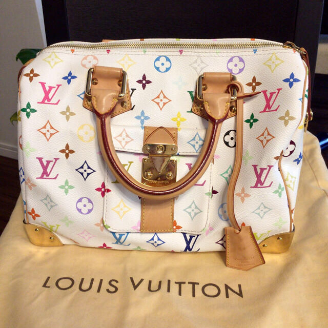 LOUIS VUITTON(ルイヴィトン)の売切セール！本物！極美品★ルイヴィトン マルチカラーモノグラム スピーディ レディースのバッグ(ハンドバッグ)の商品写真