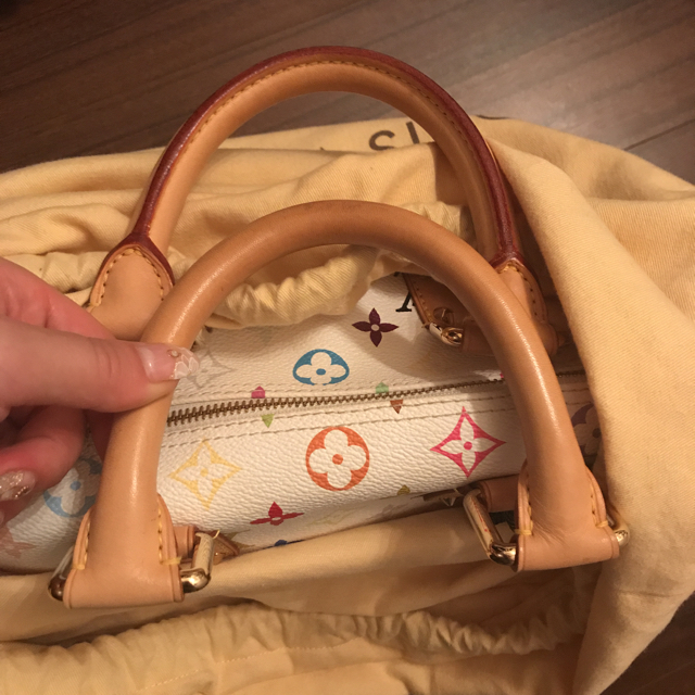 LOUIS VUITTON(ルイヴィトン)の売切セール！本物！極美品★ルイヴィトン マルチカラーモノグラム スピーディ レディースのバッグ(ハンドバッグ)の商品写真