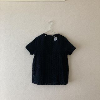 ビームスボーイ(BEAMS BOY)の古着 カットワーク ブラウス(シャツ/ブラウス(半袖/袖なし))