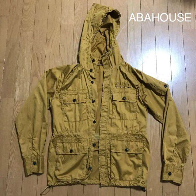 ABAHOUSE(アバハウス)のマウンテンパーカー 美品 ミリタリージャケット Mサイズ イエロー メンズのジャケット/アウター(マウンテンパーカー)の商品写真