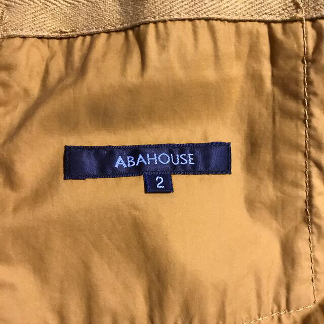 ABAHOUSE(アバハウス)のマウンテンパーカー 美品 ミリタリージャケット Mサイズ イエロー メンズのジャケット/アウター(マウンテンパーカー)の商品写真