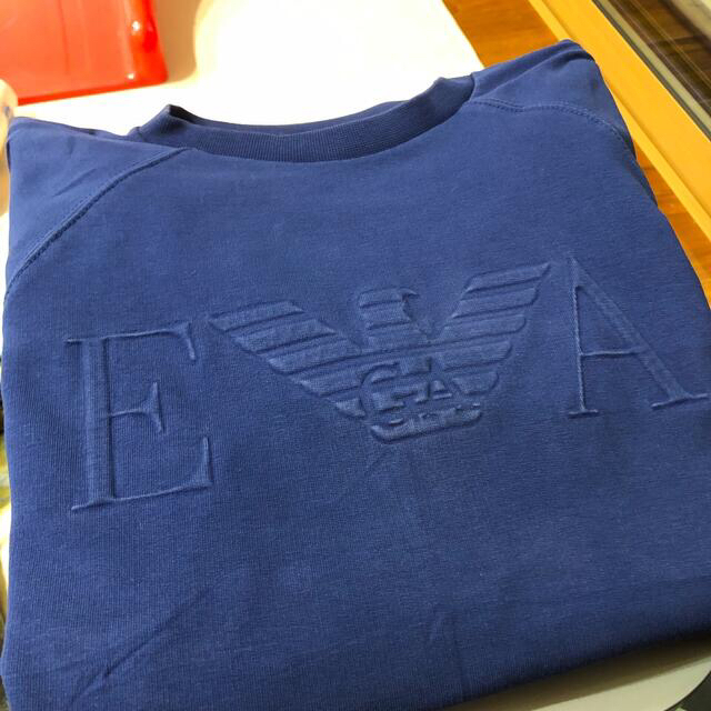 Emporio Armani(エンポリオアルマーニ)のアルマーニ　トレーナー　140 キッズ/ベビー/マタニティのキッズ服男の子用(90cm~)(Tシャツ/カットソー)の商品写真