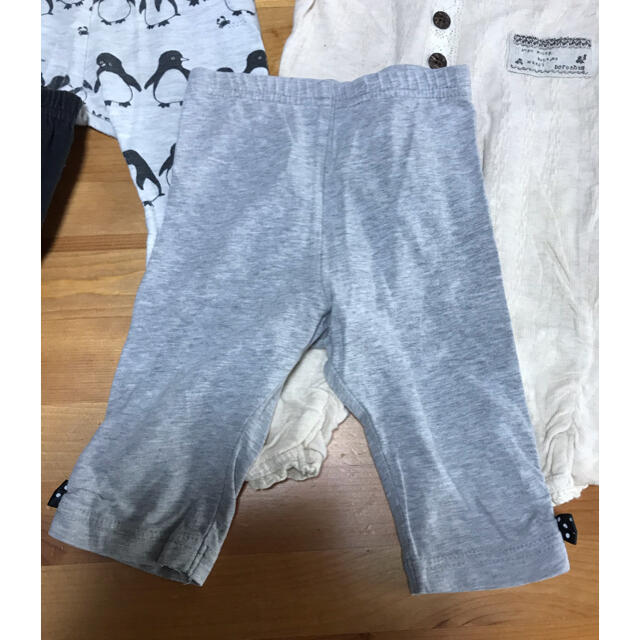 Biquette(ビケット)のスパッツ　レギンス　パンツ 4枚セット  ビケット　70㎝ 80㎝ キッズ/ベビー/マタニティのベビー服(~85cm)(パンツ)の商品写真