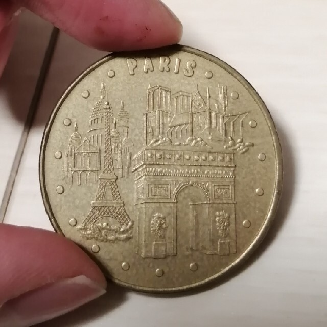 パリで購入したコイン インテリア/住まい/日用品のインテリア小物(その他)の商品写真