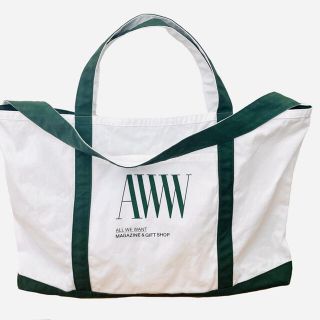 AWW ALL WE WANT TOTE BIG AWW MAGAZINEの通販 by STORE｜ラクマ