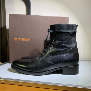 BUTTERO - 美品 BUTTERO ブッテロ レースアップブーツ ジップ サイズ43 ...