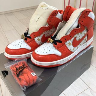 ナイキ(NIKE)のNIKE DUNK supreme ナイキ ダンク　シュプリーム(スニーカー)