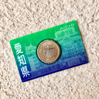 地方自治法施行60周年記念  500円バイカラー 貨幣◆愛知県(その他)