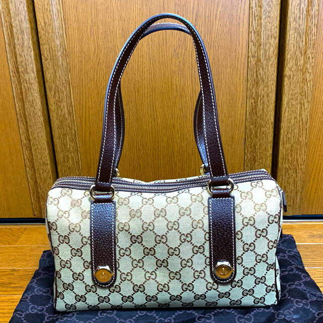 GUCCI ミニボストンバッグ ハンドバッグ ショルダーバッグ GG柄