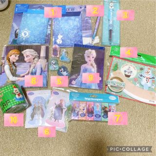 ディズニー(Disney)の【新品】アナと雪の女王　グッズ　バラ売り対応　ステーショナリー(キャラクターグッズ)