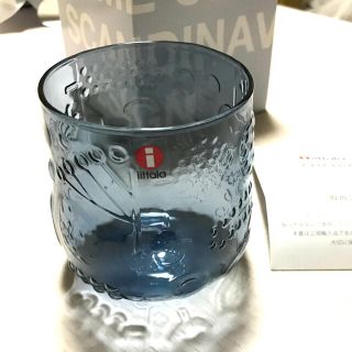 イッタラ(iittala)の【新品・未使用】フルッタ　タンブラー　レイン　1個(グラス/カップ)