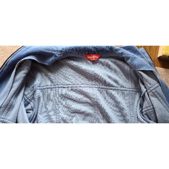 20SS Supreme Grid Taping Velour Jacket