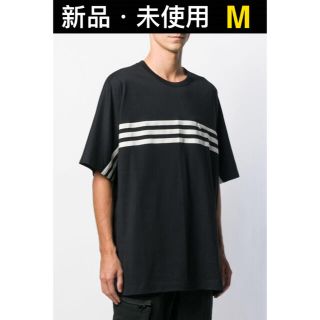 ワイスリー(Y-3)のY-3 ワイスリー ストライプ 半袖 Tシャツ Mサイズ FJ0414(Tシャツ/カットソー(半袖/袖なし))