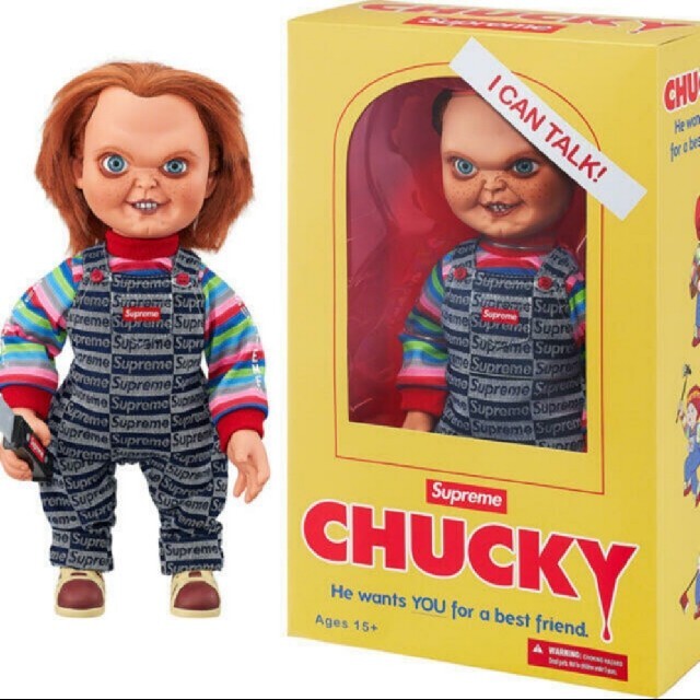 Supreme(シュプリーム)のSupreme Chucky Doll シュプリーム チャッキー ドール エンタメ/ホビーのフィギュア(SF/ファンタジー/ホラー)の商品写真