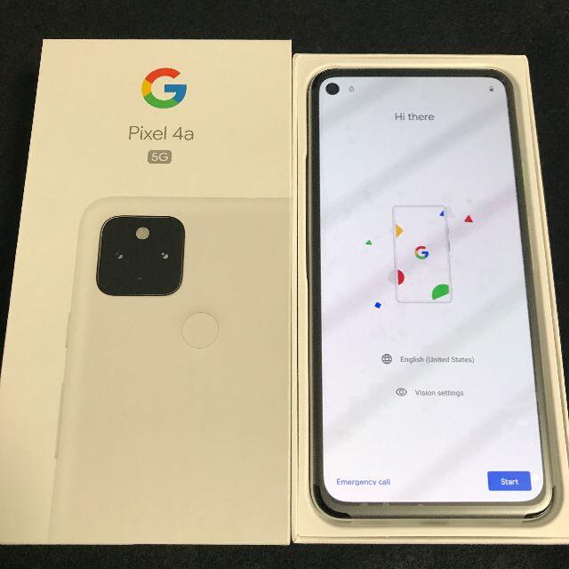 Google pixel 4a 標準セット　128GB SIMロック解除済