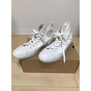 コンバース(CONVERSE)のコンバース オールスター ハイカット　ホワイトアトリエ限定　26cm(スニーカー)