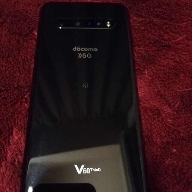 NTTdocomo(エヌティティドコモ)のSeleste様　専用　docomo LG V60 ThinQ 5G　本体 スマホ/家電/カメラのスマートフォン/携帯電話(スマートフォン本体)の商品写真