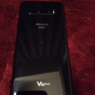 エヌティティドコモ(NTTdocomo)のSeleste様　専用　docomo LG V60 ThinQ 5G　本体(スマートフォン本体)