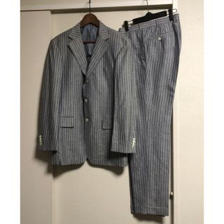 エルメネジルドゼニア(Ermenegildo Zegna)のErmenegildo Zegna グレーストライプスーツ(セットアップ)