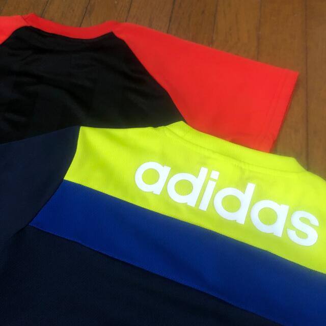 adidas(アディダス)のキッズ140・Tシャツ・2点セット キッズ/ベビー/マタニティのキッズ服男の子用(90cm~)(Tシャツ/カットソー)の商品写真