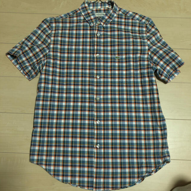 LACOSTE(ラコステ)のラコステ 半袖 メンズチェックシャツ メンズのトップス(シャツ)の商品写真