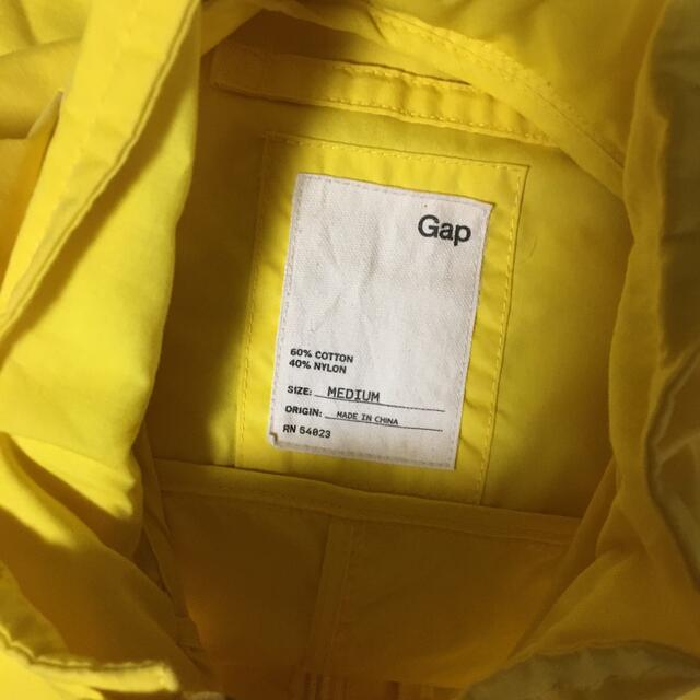 GAP(ギャップ)のGAP  シャツ　イエロー　メンズM メンズのトップス(シャツ)の商品写真