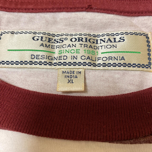 GUESS(ゲス)のメンズ　レディース　guess ゲス　刺繍　ゲスオリジナルズ　vintage メンズのトップス(Tシャツ/カットソー(半袖/袖なし))の商品写真