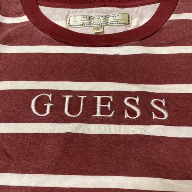 GUESS(ゲス)のメンズ　レディース　guess ゲス　刺繍　ゲスオリジナルズ　vintage メンズのトップス(Tシャツ/カットソー(半袖/袖なし))の商品写真