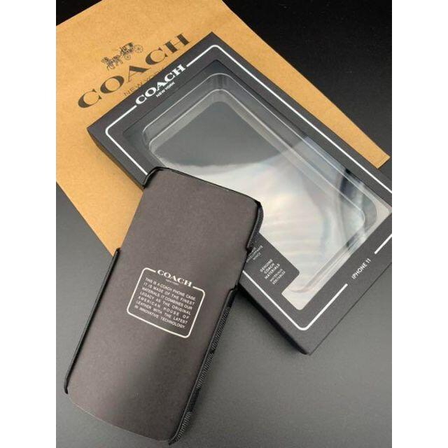 COACH(コーチ)のCOACH iphone11 スマホ ケース シグネチャー キャンバス グレイ スマホ/家電/カメラのスマホアクセサリー(iPhoneケース)の商品写真