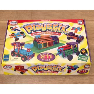 ボーネルンド(BorneLund)のボーネルンド プレイスティックス(PlayStix) 欠品パーツなし(知育玩具)