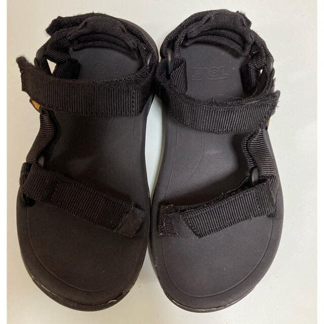 Teva(テバ)のteva キッズ　サンダル　19cm ブラック キッズ/ベビー/マタニティのキッズ靴/シューズ(15cm~)(サンダル)の商品写真