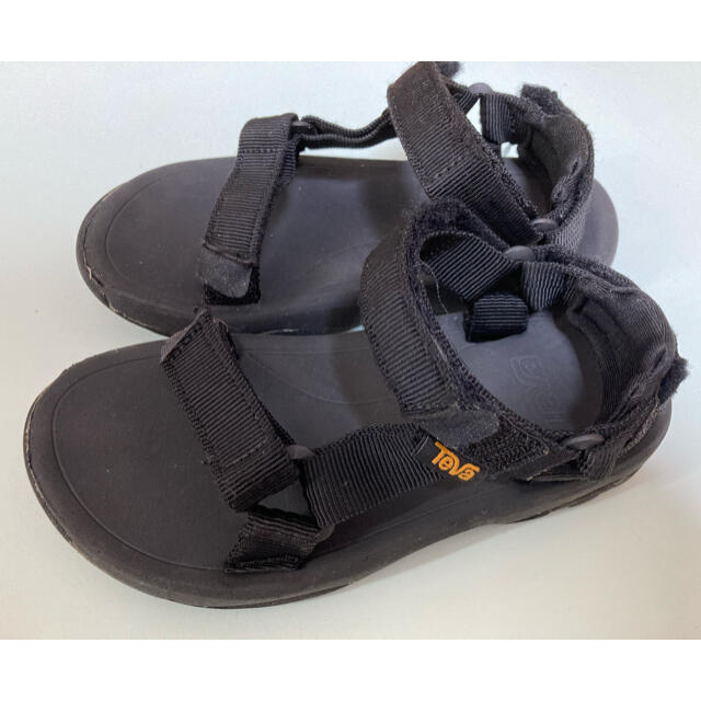 Teva(テバ)のteva キッズ　サンダル　19cm ブラック キッズ/ベビー/マタニティのキッズ靴/シューズ(15cm~)(サンダル)の商品写真