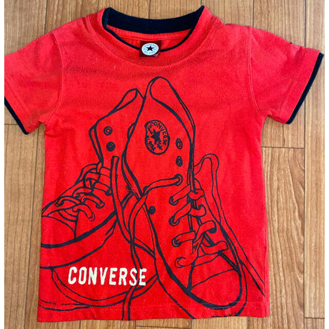 CONVERSE(コンバース)のCONVERSE 半袖 Tシャツ 110 キッズ/ベビー/マタニティのキッズ服男の子用(90cm~)(Tシャツ/カットソー)の商品写真