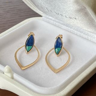 スタージュエリー(STAR JEWELRY)のスタージュエリー Star Jewelry アズルマラカイト　2way ピアス(ピアス)