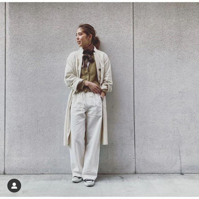 Fabiane Roux(ファビアンルー)のnowos military twill easy pants 21ss レディースのパンツ(カジュアルパンツ)の商品写真