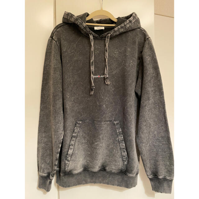 パーカー SAINT LAURENT サンローラン ロゴフーディー パーカー/ XS