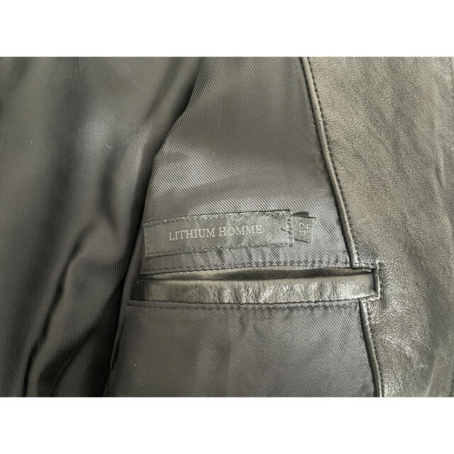 【美品】LITHIUM HOMME 42 リチウムオム シングルライダース