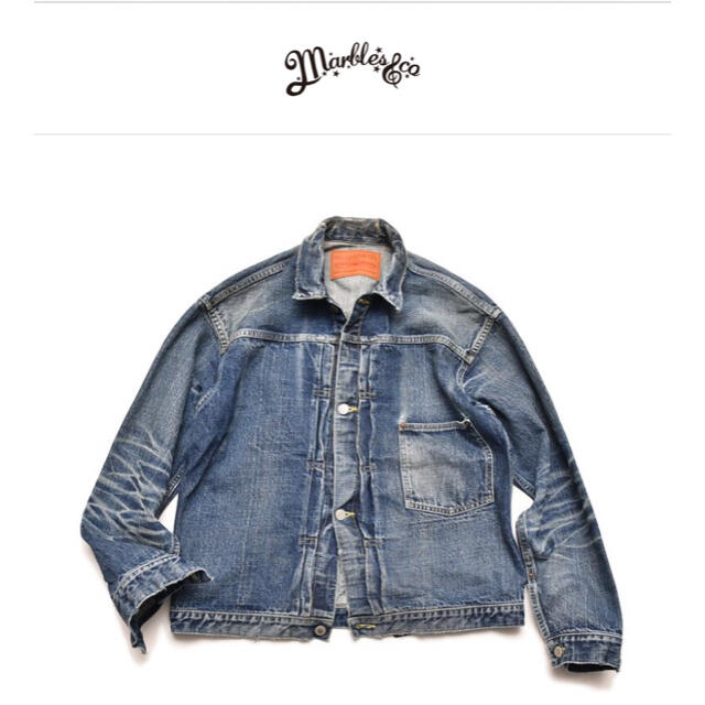 marbles × F.yutaka TAISEN denim jacket メンズのジャケット/アウター(Gジャン/デニムジャケット)の商品写真